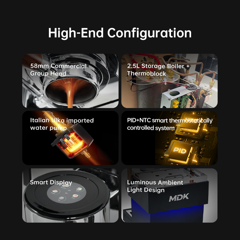 MDK Commercial All-in-One Espr - đánh giá và giá Coffee Tea Espresso Machines