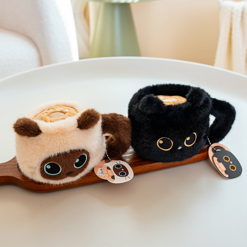 Cute Cat Coffee Cup Plush Toy  - đánh giá và giá Coffee Tea Espresso Machines
