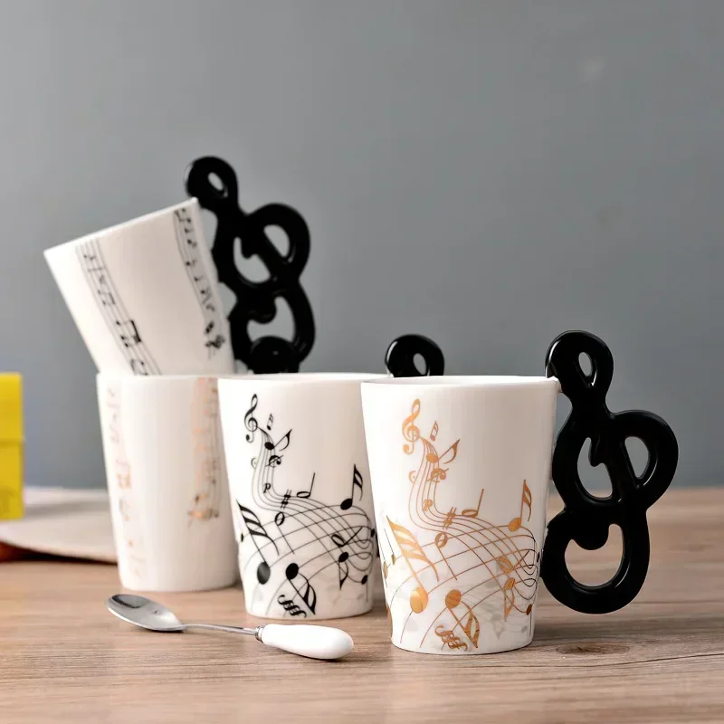 Mới Lạ Nốt Nhạc Cốc Gốm Đàn Gu - đánh giá và giá Lemon Tea Coffee