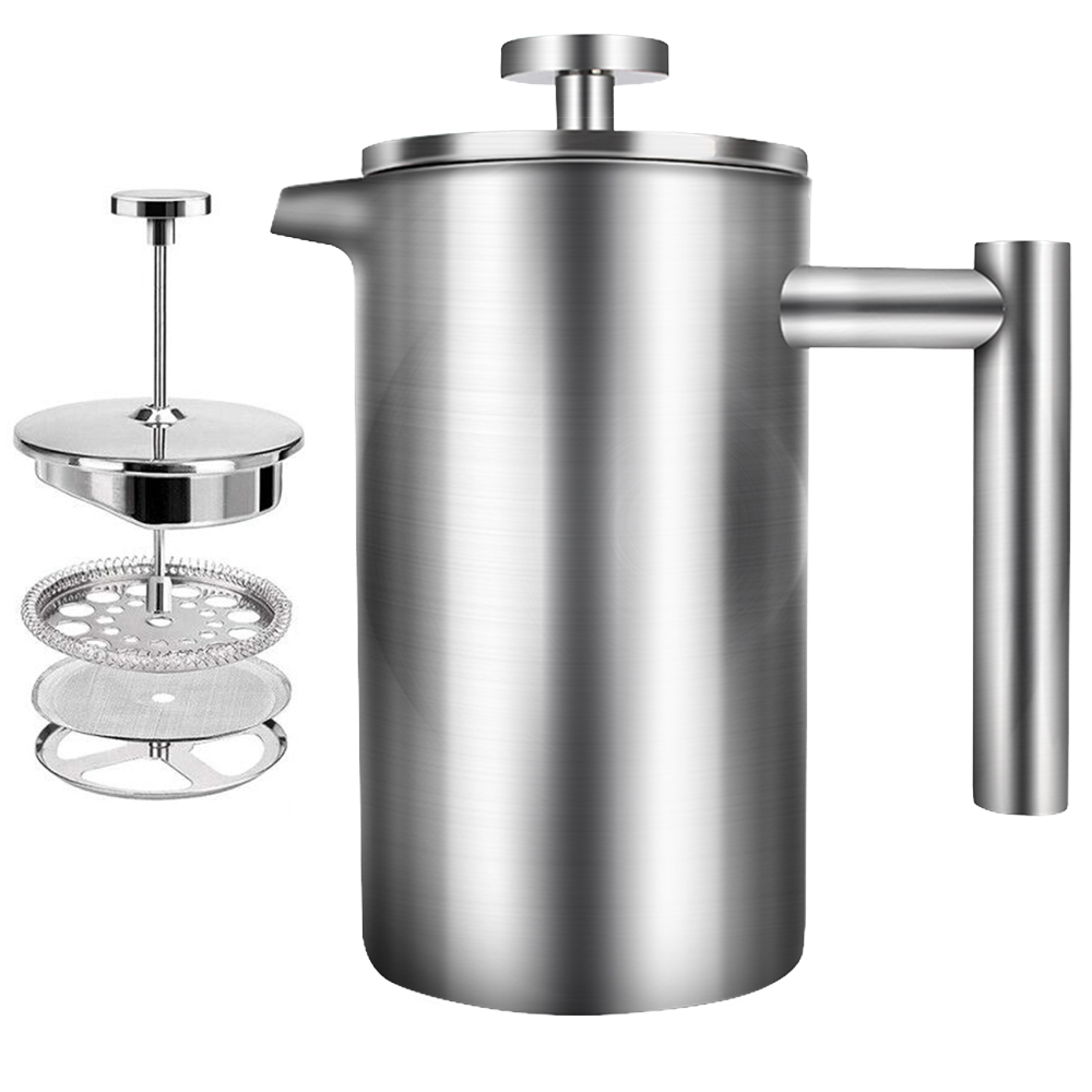 Large Capacity French Press Co - đánh giá và giá Coffee Tea Espresso Machines
