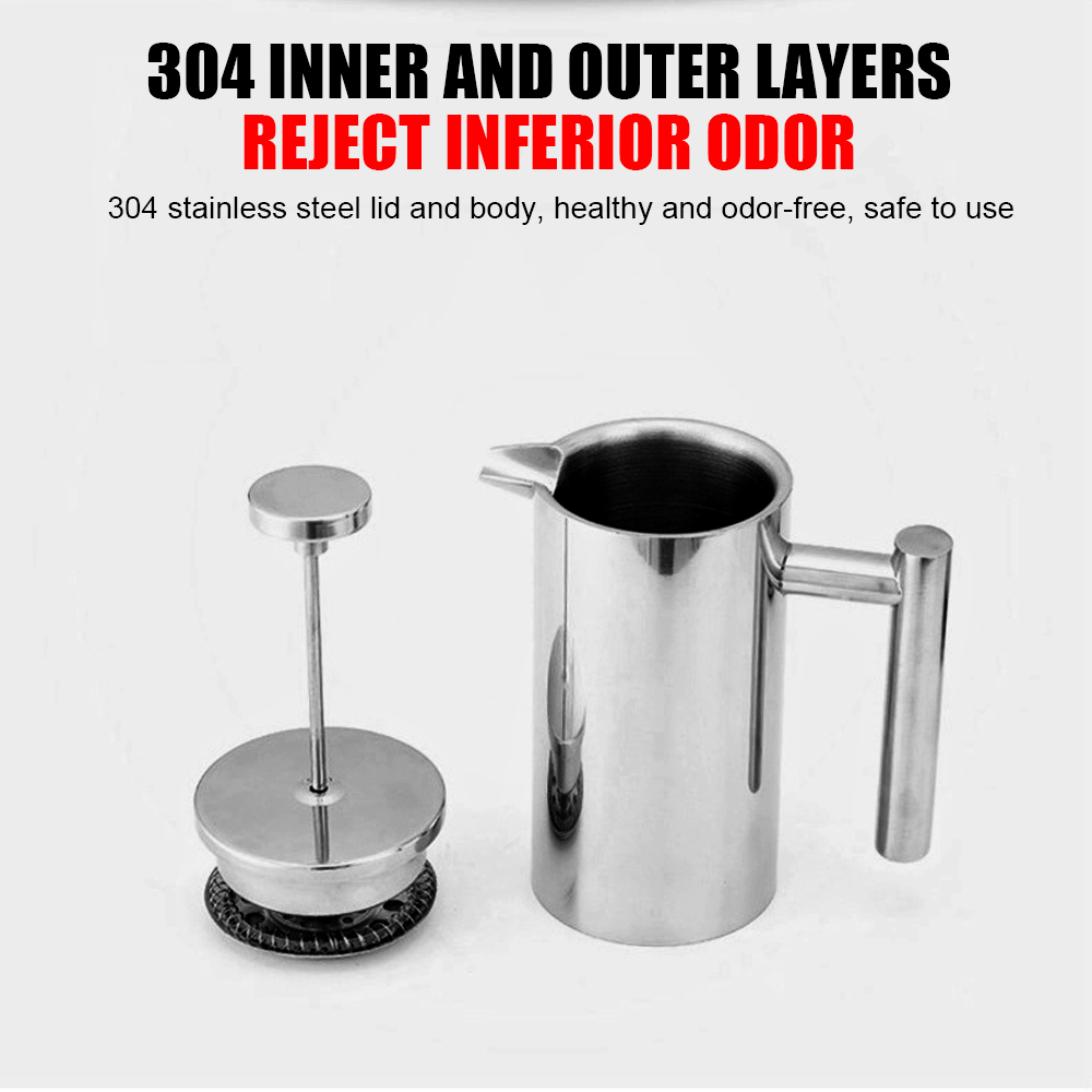Large Capacity French Press Co - đánh giá và giá Coffee Tea Espresso Machines