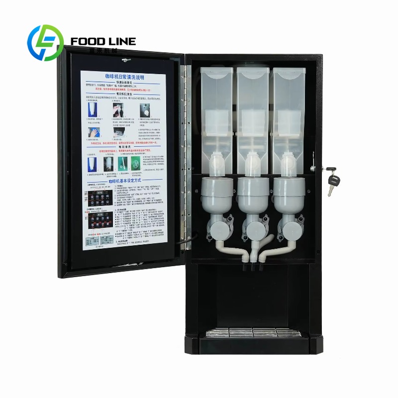 Customized size Hot instant co - đánh giá và giá Coffee Tea Vending Machine
