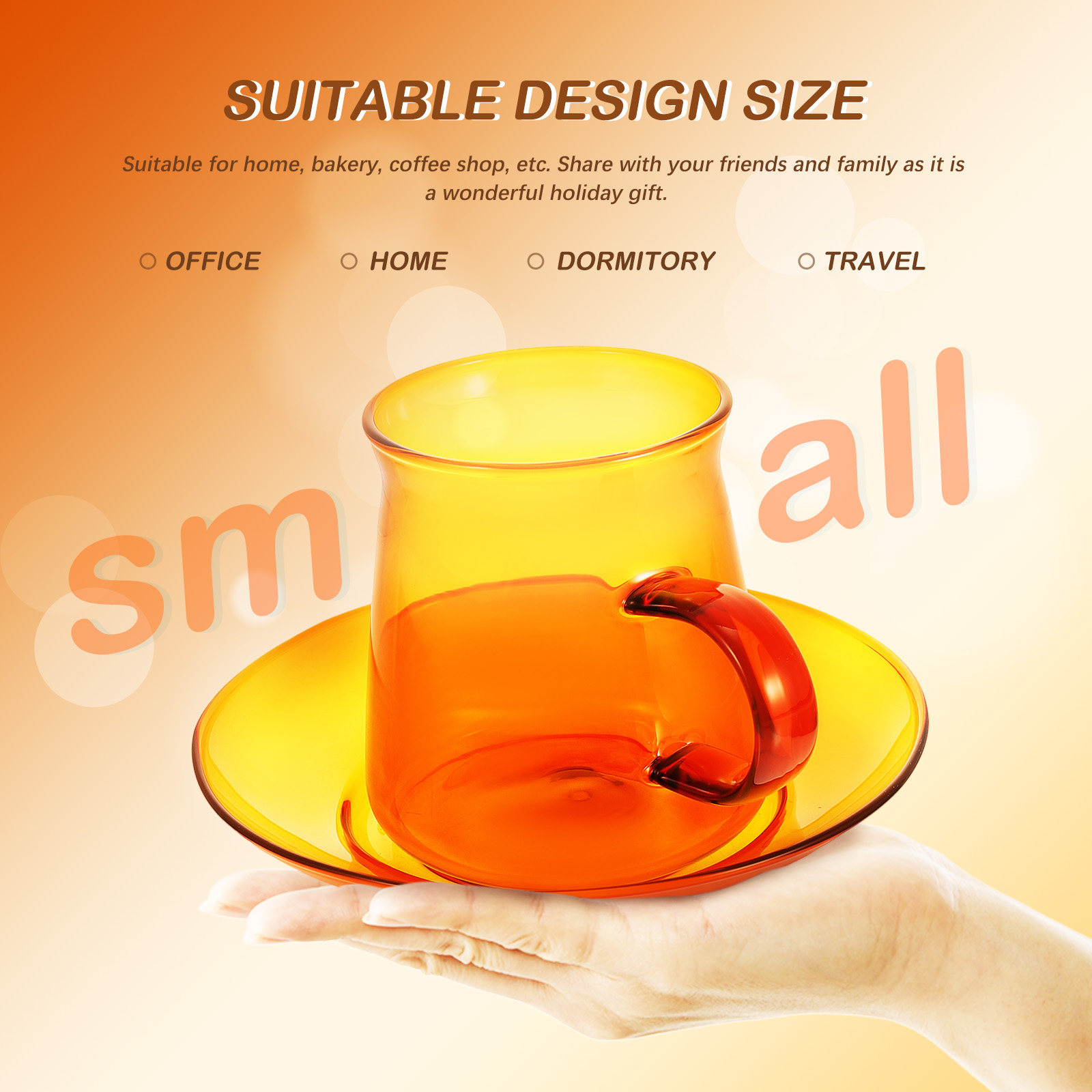 1Set Vintage Glass Coffee Cup  - đánh giá và giá Coffee Tea Drink
