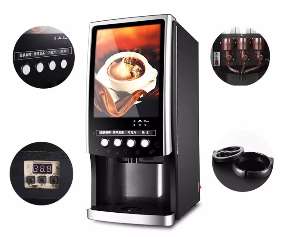 Milk Tea Bubble Tea Vending Ma - đánh giá và giá Coffee Tea Vending Machine