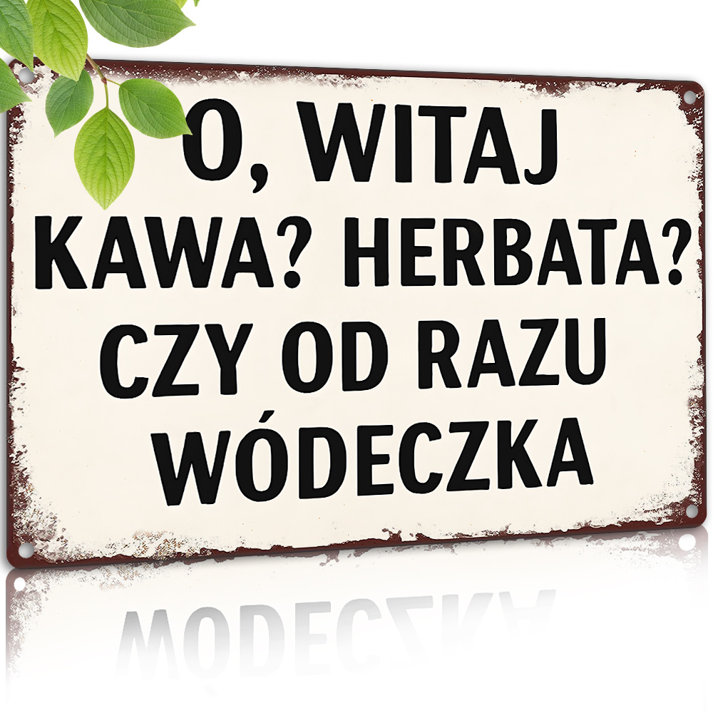 Vintage Metal Sign, Polish Fun - đánh giá và giá Coffee And Tea Quotes Funny