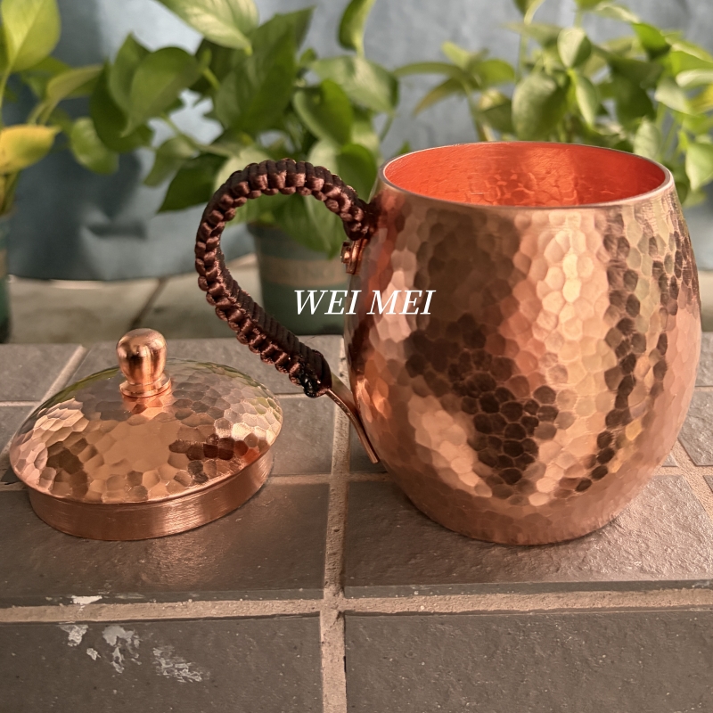 Vintage Copper Oval Coffee Mug - đánh giá và giá Coffee Tea Drink