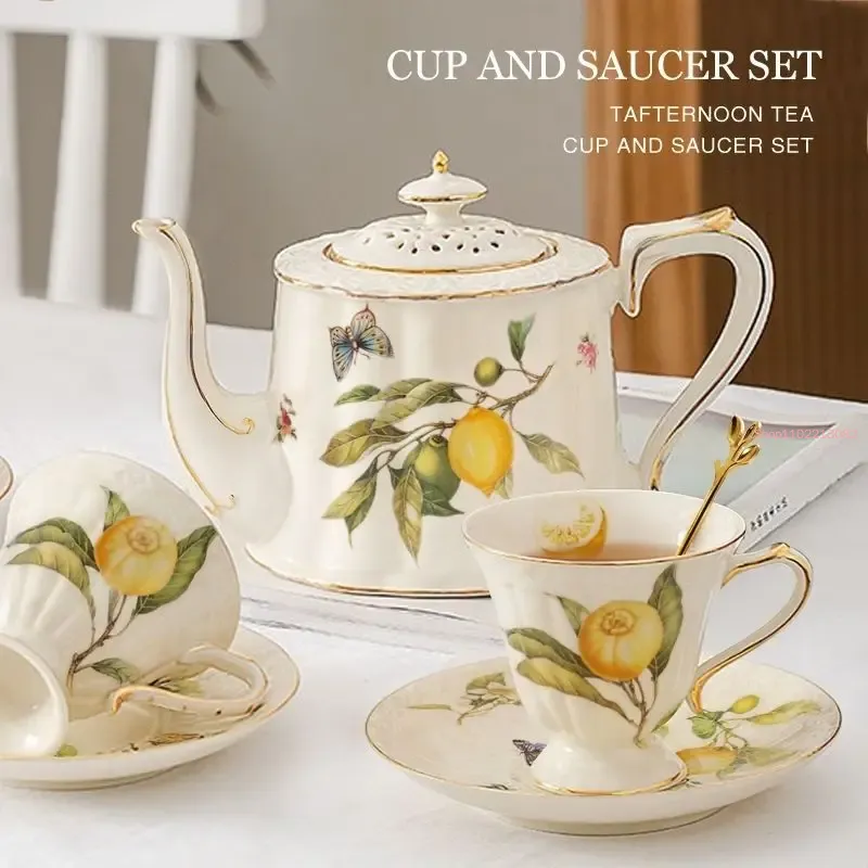 Lemon Cup Teapot Espresso Cups - đánh giá và giá Lemon Tea Coffee