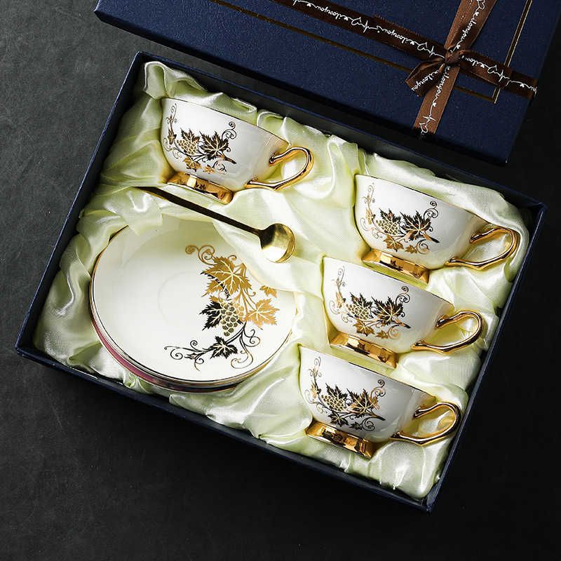 Coffee Cup Small Exquisite Set - đánh giá và giá Coffee Tea Drink