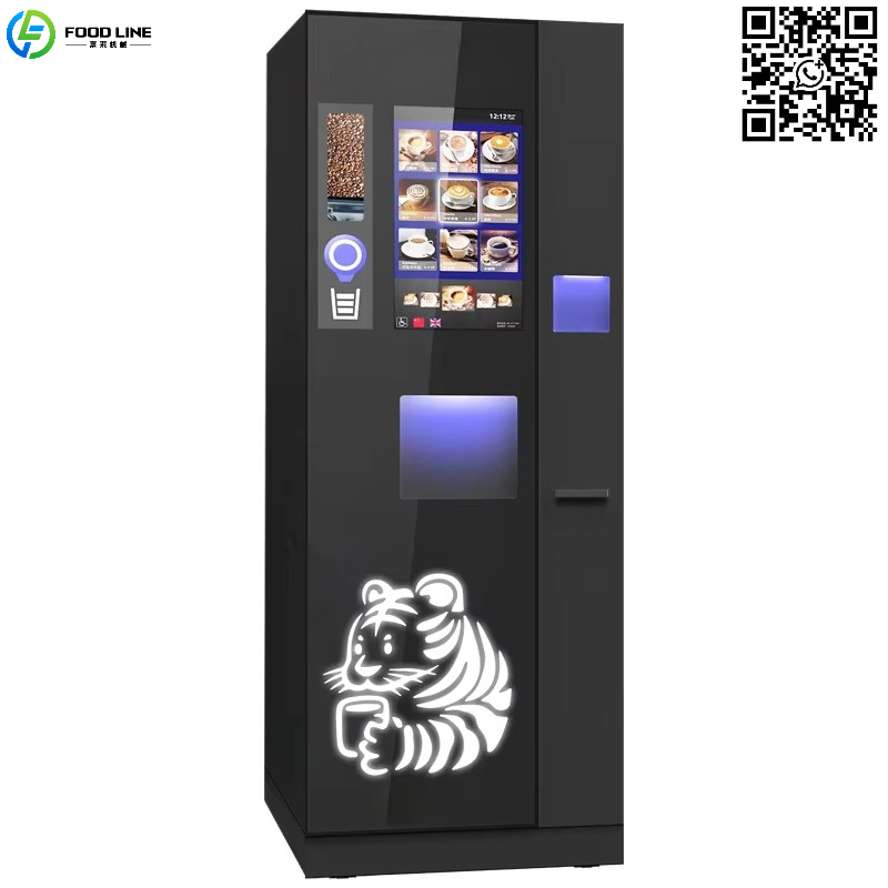 Customized Advertising Screen  - đánh giá và giá Coffee Tea Vending Machine