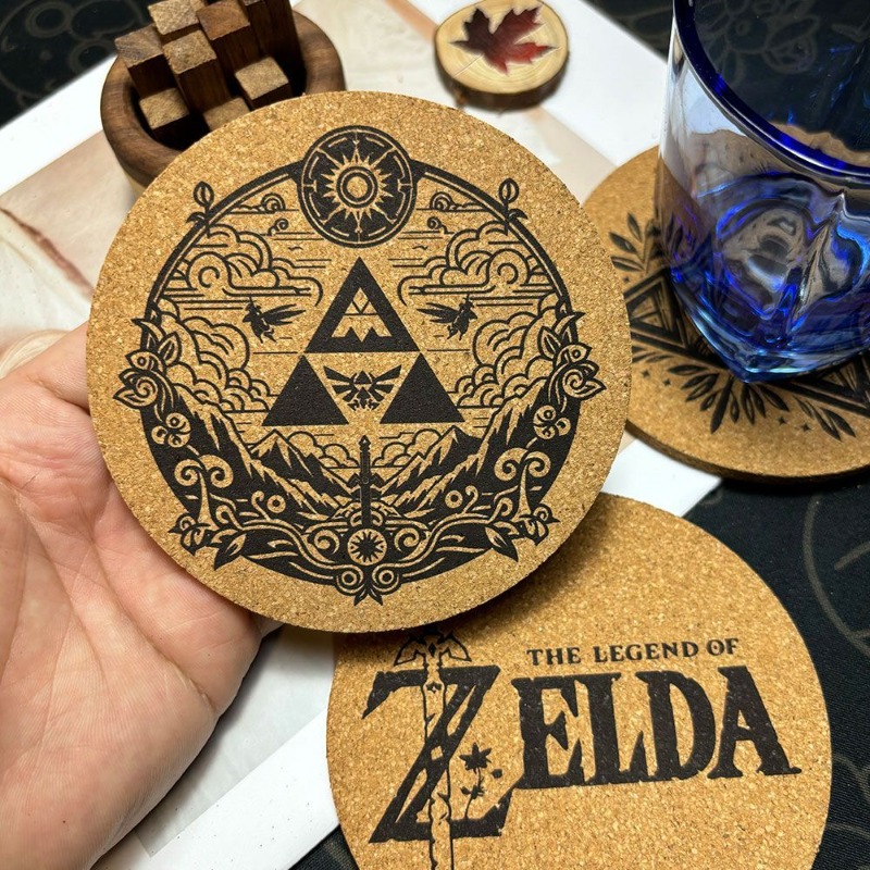 Zelda Coaster Cartoon Anime Ro - đánh giá và giá Good Coffee Tea