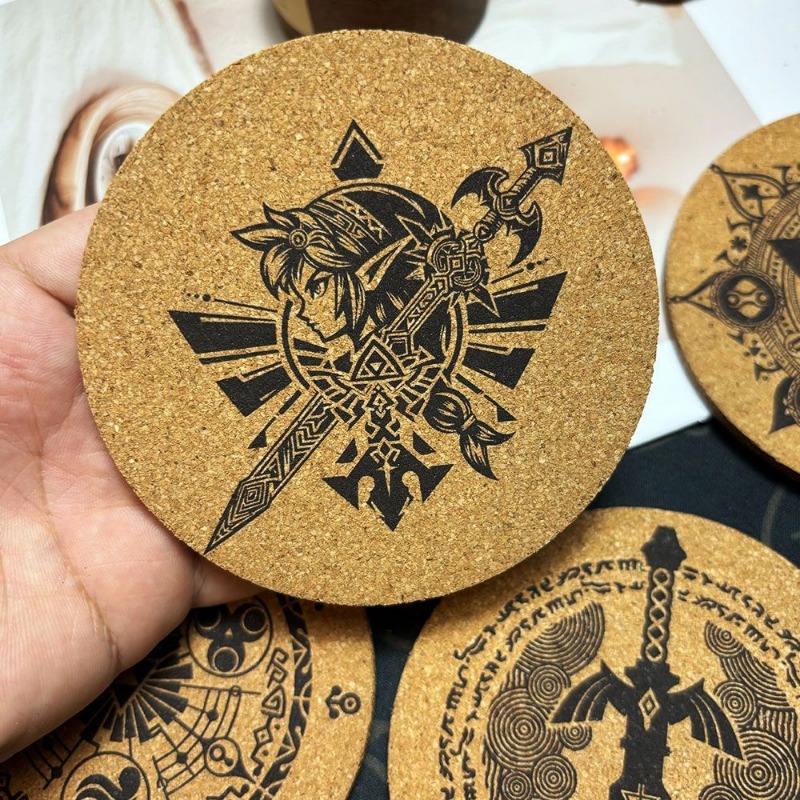 Zelda Coaster Cartoon Anime Ro - đánh giá và giá Good Coffee Tea