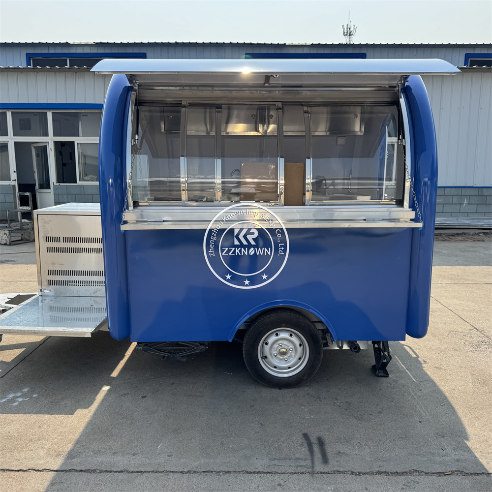 Outdoor Mobile Bar Trailer Tru - đánh giá và giá Coffee Tea Vending Machine